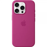 Apple Original iPhone 16 Pro Cover Silicone Case MagSafe Fuchsia