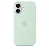 Apple Original iPhone 16 Cover Silikone Cover MagSafe Aquamarine
