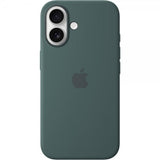 Apple Original iPhone 16 Cover Silikone Cover MagSafe Lake Green