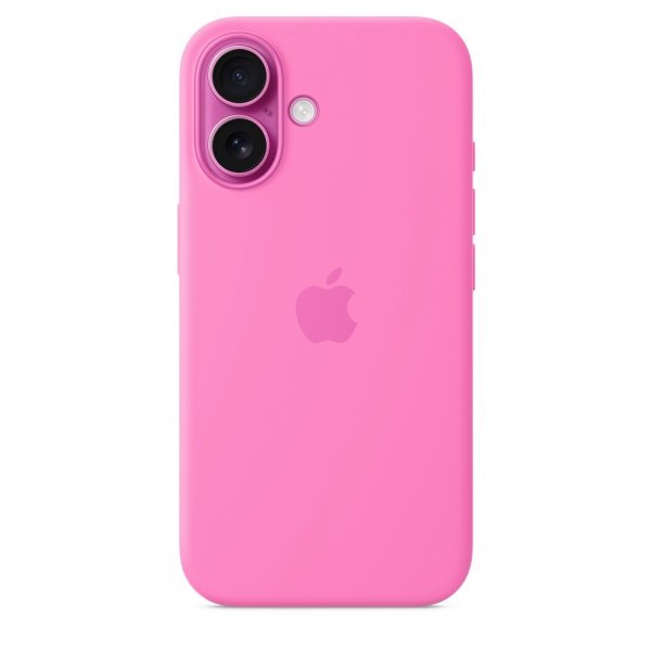 Apple Original iPhone 16 Cover Silikone Cover MagSafe Peony