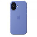 Apple Original iPhone 16 Cover Silikone Cover MagSafe Periwinkle