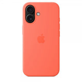 Apple Original iPhone 16 Cover Silikone Cover MagSafe Tangerine