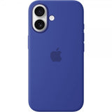 Apple Original iPhone 16 Cover Silikone Cover MagSafe Ultramarine
