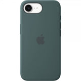 Apple Original iPhone 16e Cover Silicone Case Lake Green