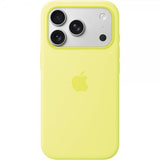 Apple Original iPhone 17 Pro Cover Silicone Case MagSafe Neon Yellow