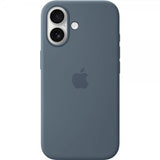 Apple Original iPhone 17 Cover Silicone Case MagSafe Anchor Blue