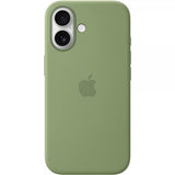 Apple Original iPhone 17 Cover Silicone Case MagSafe Light Moss
