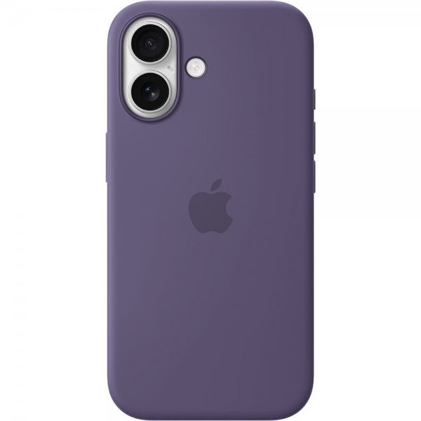 Apple Original iPhone 17 Cover Silicone Case MagSafe Purple Fog