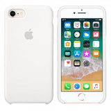 Apple Original iPhone 7/8/SE Skal Silicone Case Hvid