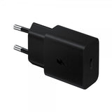 Samsung Original Oplader med USB-C Kabel 15W PD Strømadapter Sort