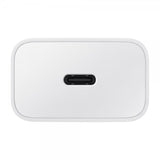 Samsung Original Oplader med USB-C Kabel 15W PD Strømadapter Hvid