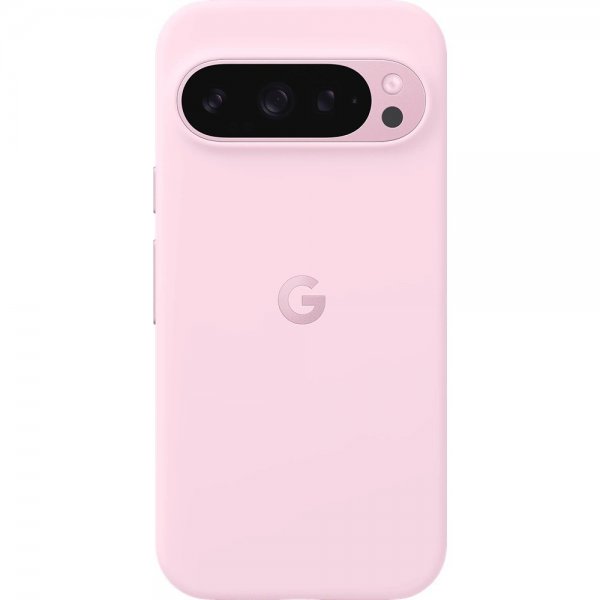 Google Original Pixel 9/Pixel 9 Pro Cover Silikone Rose Quartz