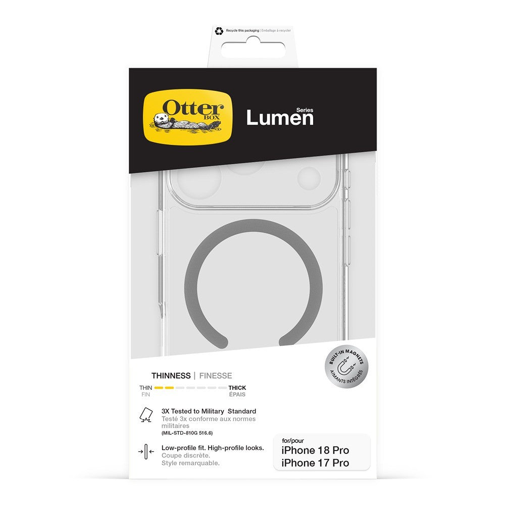 Otterbox iPhone 17 Pro/iPhone 18 Pro Cover Lumen MagSafe Klar