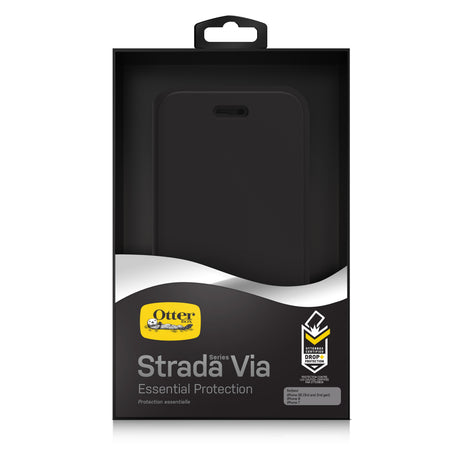 Otterbox iPhone 7/8/SE Etui Strada Via Sort