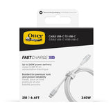 Otterbox Kabel Standard USB-C 240W 2m Hvid