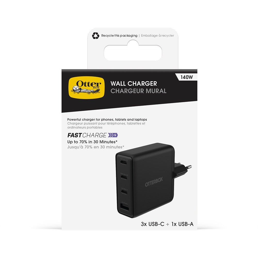 Otterbox Oplader Fast Charge Standard USB-C 140W Sort