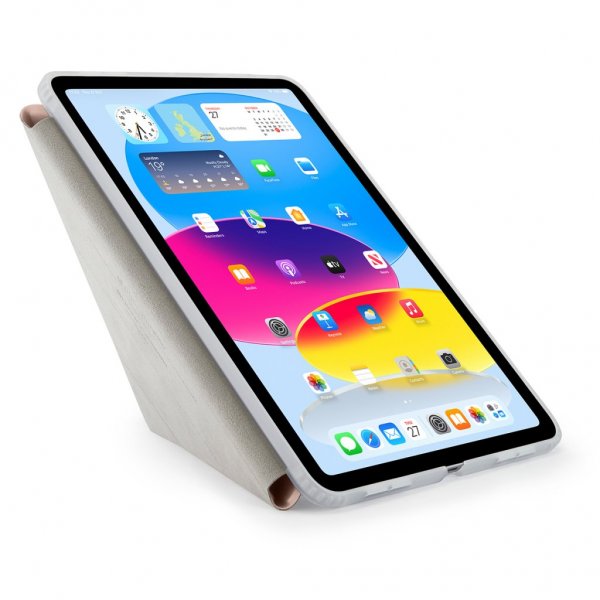 Pipetto iPad 10.9 (gen 10)/iPad 11 (A16) Cover Origami No1 Original Case Metallic Rose