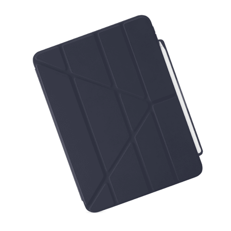 Pipetto iPad Air 11 (M2/M3/M4) Cover Origami No3 Pencil Case Mørkeblå