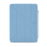 Pipetto iPad Air 11 (M2/M3/M4) Cover Origami No3 Pencil Case Lyseblå