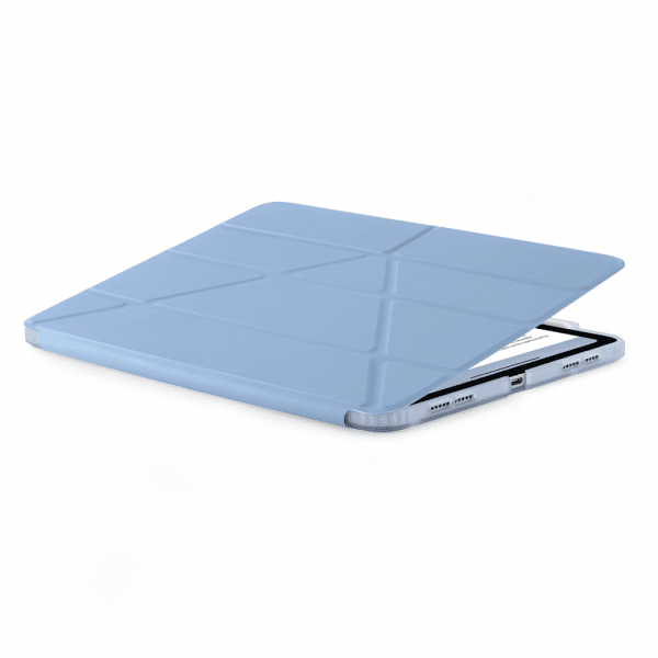 Pipetto iPad Air 11 (M2/M3/M4) Cover Origami No3 Pencil Case Lyseblå
