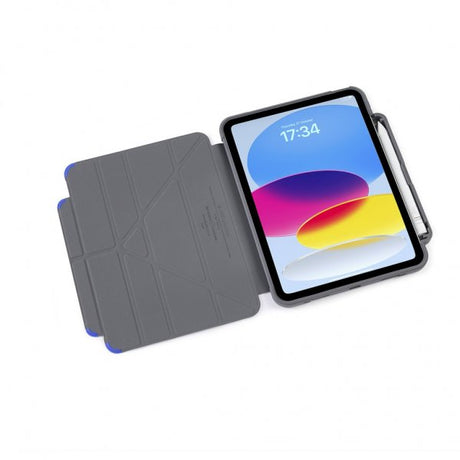 Pipetto iPad 10.9 (gen 10)/iPad 11 (A16) Cover Origami No2 Pencil Shield Royal Blue