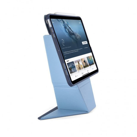 Pipetto iPad Air 13 (M2/M3/M4) Cover Origami No6 Stand Blå