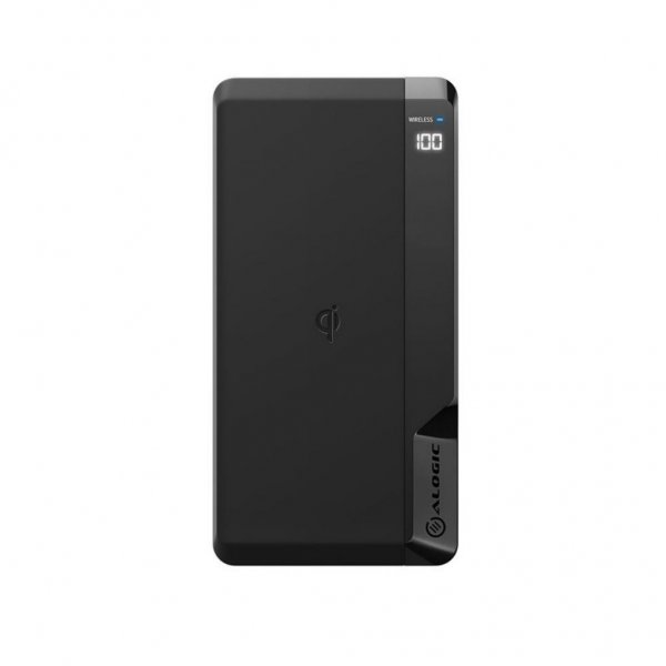 ALOGIC USB-C 10.000mAh Trådløs Power Bank Ultimate Sort