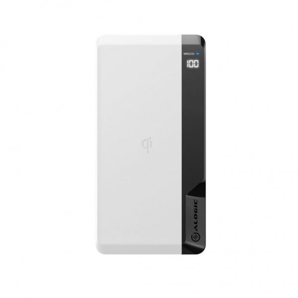 ALOGIC USB-C 10.000mAh Trådløs Power Bank Ultimate Hvid