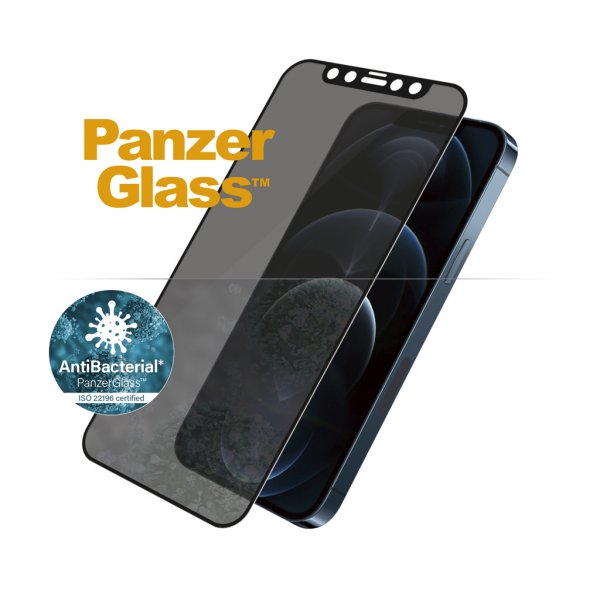 PanzerGlass iPhone 12 Pro Max Skærmbeskyttelse Edge-to-Edge Privacy