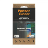 PanzerGlass iPhone 14 Pro Skærmbeskyttelse Ultra-Wide Fit Privacy EasyAligner