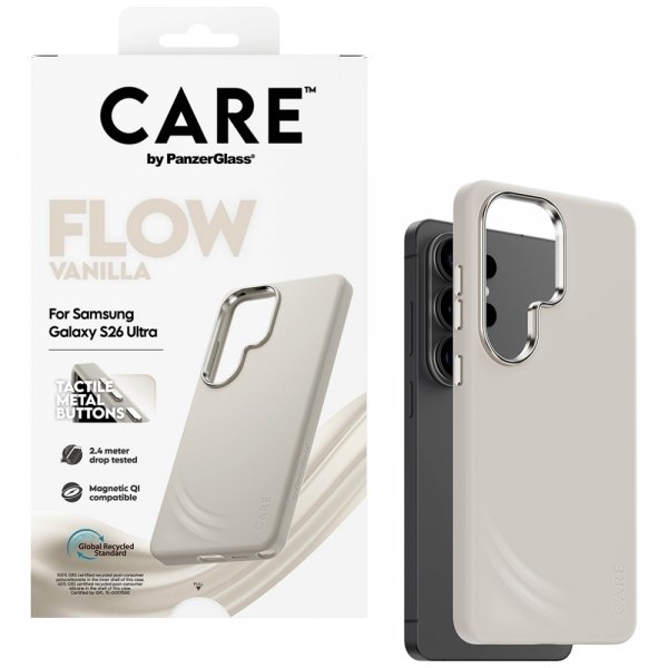 CARE by PanzerGlass Samsung Galaxy S26 Ultra Cover Flow MagSafe Vanilla