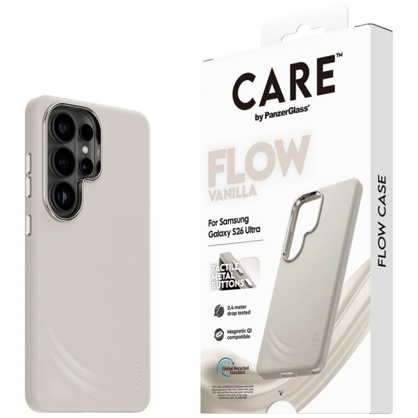 CARE by PanzerGlass Samsung Galaxy S26 Ultra Cover Flow MagSafe Vanilla