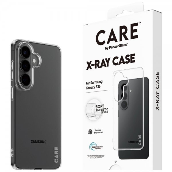 CARE by PanzerGlass Samsung Galaxy S26 Cover X-Ray Transparent