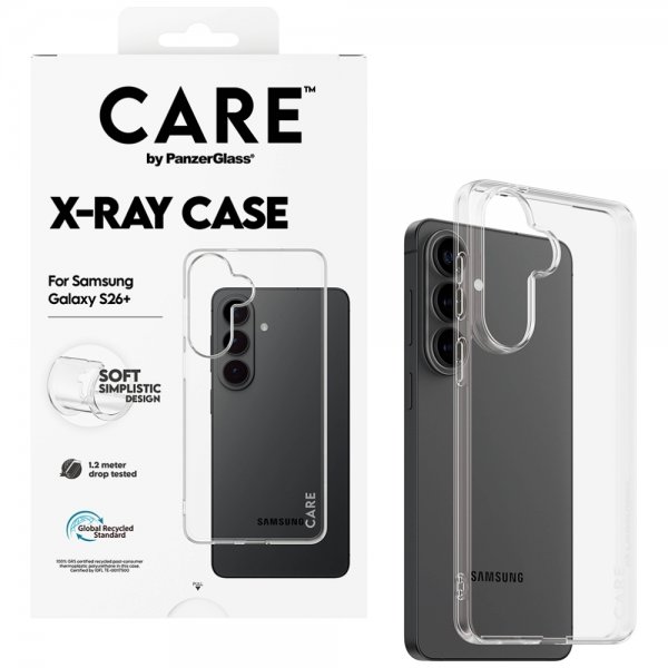 CARE by PanzerGlass Samsung Galaxy S26 Plus Cover X-Ray Transparent
