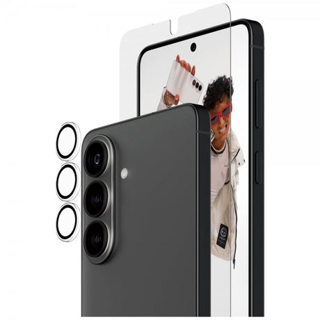 PanzerGlass Samsung Galaxy S26 Plus Skærmbeskyttelse og Kamerabeskyttelse 2-i-1 Bundle