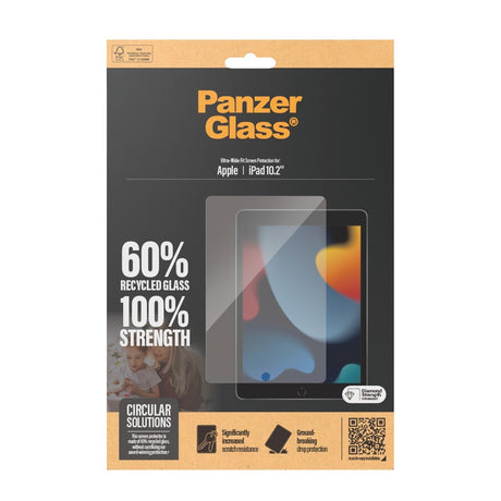 PanzerGlass iPad 10.2 (gen 7/8/9) Skærmbeskytter Ultra-Wide Fit