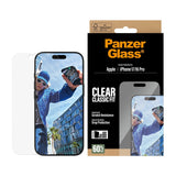 PanzerGlass iPhone 16 Pro/iPhone 17 Skærmbeskytter Classic Fit EasyAligner