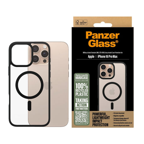 PanzerGlass iPhone 16 Pro Max Cover HardCase MagSafe Sort
