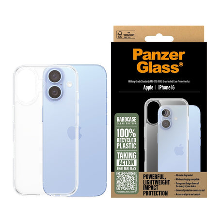 PanzerGlass iPhone 16 Cover HardCase Klar