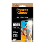 PanzerGlass iPhone 17 Pro Max Skærmbeskytter Ultra-Wide Fit Anti-reflective EasyAligner