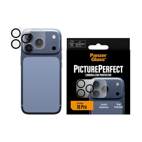 PanzerGlass iPhone 18 Pro Kameralinsebeskytter PicturePerfect