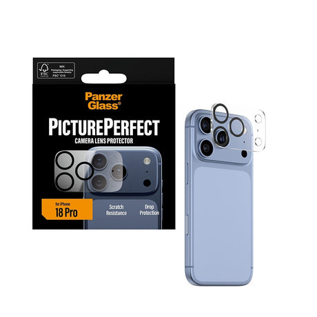 PanzerGlass iPhone 18 Pro Kameralinsebeskytter PicturePerfect