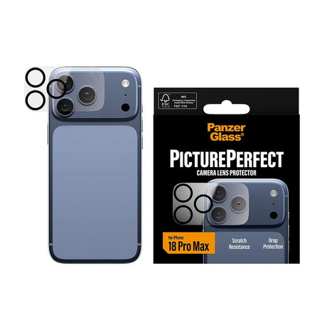 PanzerGlass iPhone 18 Pro Max Kameralinsebeskytter PicturePerfect