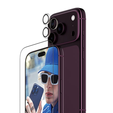 PanzerGlass iPhone 18 Pro Skærmbeskytter & Kameralinsebeskytter 2-in-1 Essentials Bundle