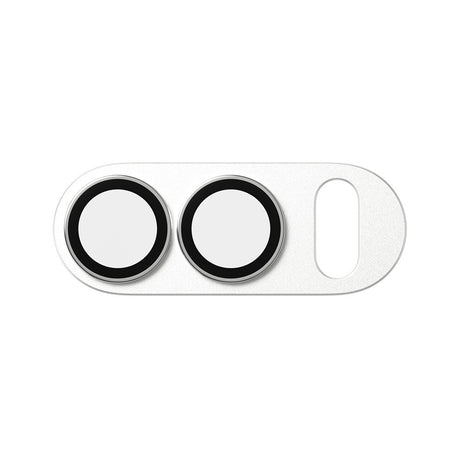 PanzerGlass iPhone Duo Kameralinsebeskytter Fender Sølv