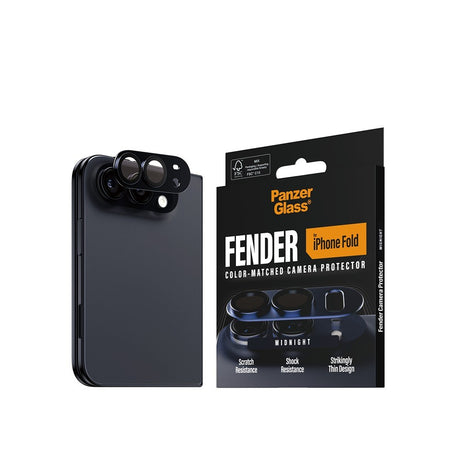 PanzerGlass iPhone Duo Kameralinsebeskytter Fender Sort