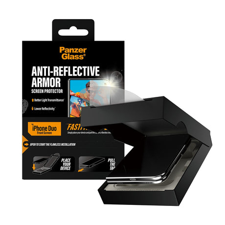 PanzerGlass iPhone Duo Skærmbeskytter Anti-reflective Armor Fastfit