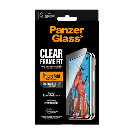 PanzerGlass iPhone Duo Skærmbeskytter Frame Fit EasyAligner