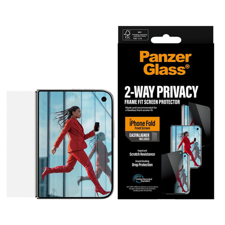 PanzerGlass iPhone Duo Skærmbeskytter Frame Fit Privacy EasyAligner