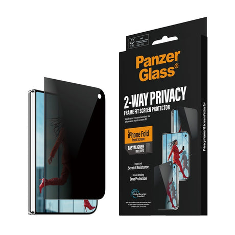 PanzerGlass iPhone Duo Skærmbeskytter Frame Fit Privacy EasyAligner